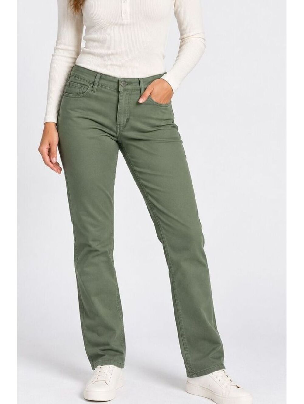 NWT Columbia Sellwood Pant Women's 6R Olive Green Stretch Outdoor Hiking